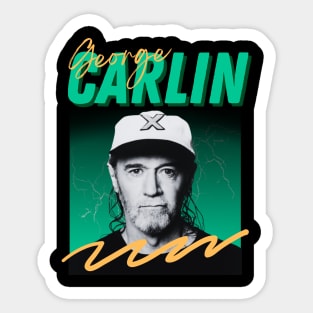 George carlin***original retro Sticker